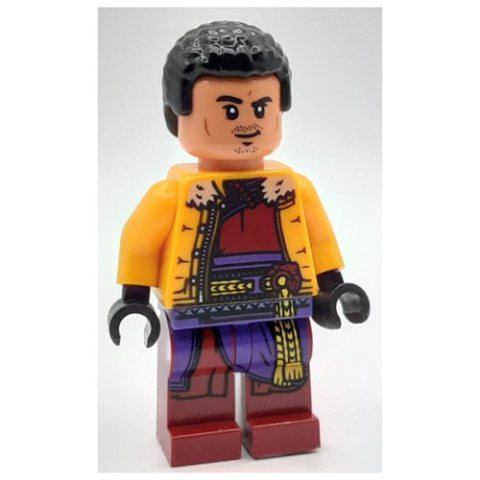 Minifigurka LEGO Wong, Black Hair