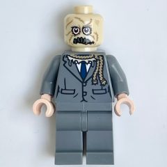 Minifigurka LEGO Scarecrow, Dark Bluish Gray Suit