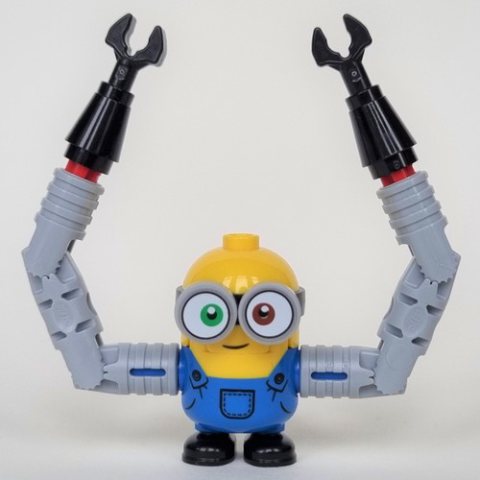 Minifigurka LEGO Minion Bob - Robotic Arms