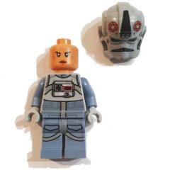 Minifigurka LEGO AT-AT Driver, Sand Blue Uniform, 3626cpr3531 Head