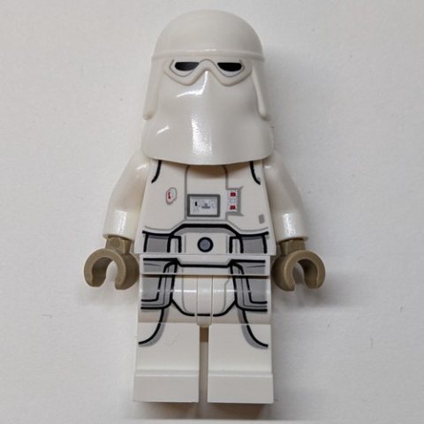 Minifigurka LEGO Snowtrooper, White Hips, Light Nougat Head, Female