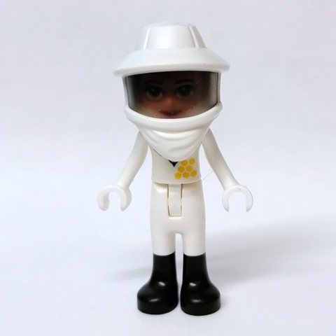 Minifigurka LEGO Olivia - White Beekeeper Suite