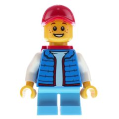 Minifigurka LEGO Billy McCloud - Blue Jacket, Red Cap and Backpack