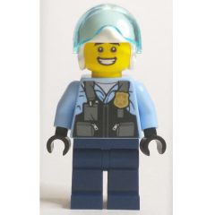 Minifigurka LEGO Allen, Vest, White Helmet