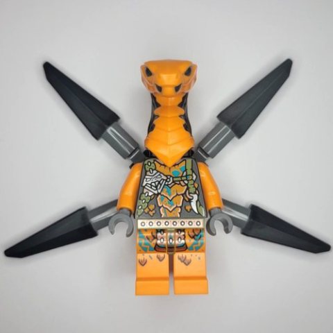 Minifigurka LEGO Viper Flyer, Dark Bluish Grey Bar Holders