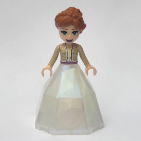 Minifigurka LEGO Anna - Tan Top, Jewel Dress