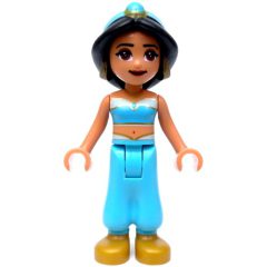 Minifigurka LEGO Jasmine - Medium Blue Top and Pants