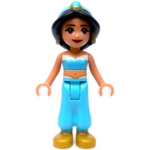 Minifigurka LEGO Jasmine - Medium Blue Top and Pants