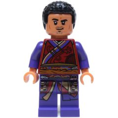 Minifigurka LEGO Wong, Dark Purple Outfit