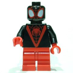 Minifigurka LEGO Spin / Spider-Man (Miles Morales), Medium Red Legs