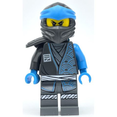 Minifigurka LEGO Nya - EVO, Wraps, Shoulder Guard