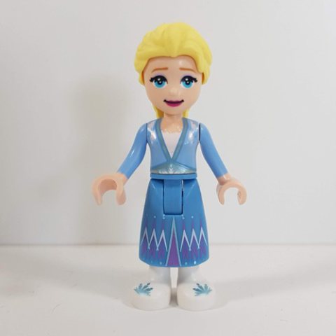 Minifigurka LEGO Elsa - Medium Blue Short Dress