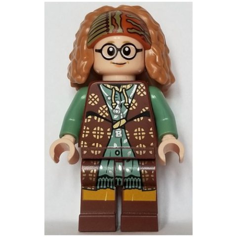 Minifigurka LEGO Professor Sybill Trelawney, Reddish Brown Outfit