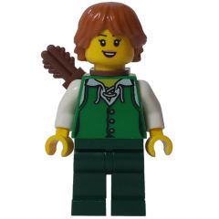 Minifigurka LEGO Castle in the Forest Archer - Female