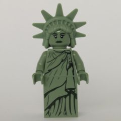 Minifigurka LEGO Lady Liberty (3626c Head) - Plastic Crown