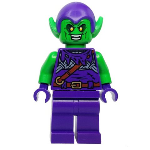 Minifigurka LEGO Green Goblin - Plain Legs