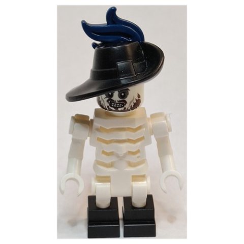 Minifigurka LEGO Hector Barbossa, Skeleton - 3626c Head