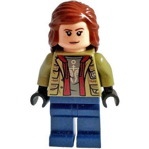 Minifigurka LEGO Maisie Lockwood - Adult, Olive Green Torso
