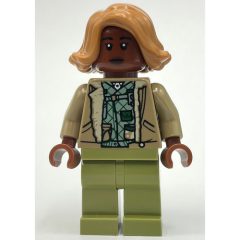 Minifigurka LEGO Kayla Watts, Medium Nougat Hair
