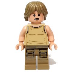 Minifigurka LEGO Luke Skywalker, Dagobah Outfit, Tan Tank Top