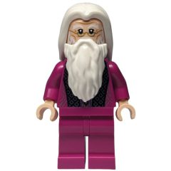 Minifigurka LEGO Albus Dumbledore, Magenta Robes with Legs