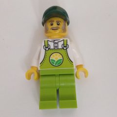 Minifigurka LEGO Horace, Lime Overalls