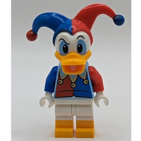 Minifigurka LEGO Donald Duck, Jester