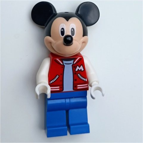 Minifigurka LEGO Mickey Mouse, Red Letterman Jacket
