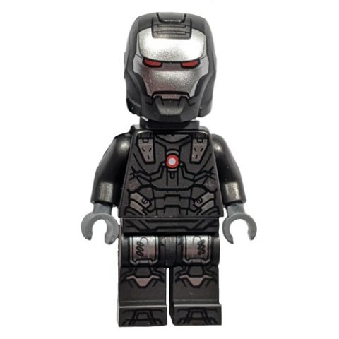 Minifigurka LEGO War Machine, Dark Bluish Gray Neck Bracket