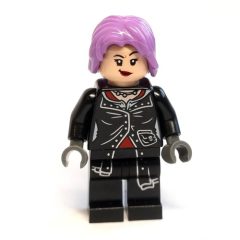 Minifigurka LEGO Nymphadora Tonks, Medium Lavender Hair, Closed Jacket