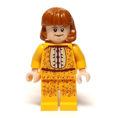 Minifigurka LEGO Molly Weasley, Bright Light Orange Outfit