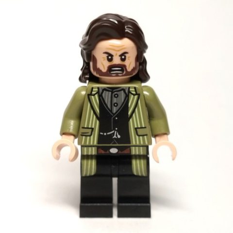 Minifigurka LEGO Sirius Black, Olive Green Coat