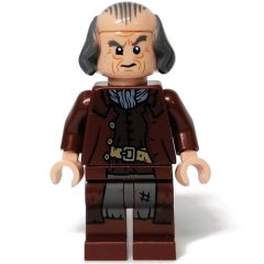 Minifigurka LEGO Argus Filch, Bald on Top, Reddish Brown Outfit