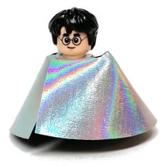 Minifigurka LEGO Harry Potter, Gryffindor Robes Open, Short Legs, Invisibility Cloak