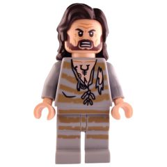 Minifigurka LEGO Sirius Black, Light Bluish Gray Prison Outfit