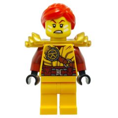 Minifigurka LEGO Skylor, Pearl Gold Shoulder Armor