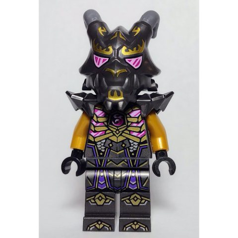 Minifigurka LEGO Crystal King, Single Torso, Neck Brace