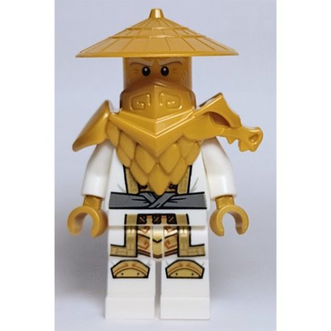 Minifigurka LEGO Master Wu, Crystalized Robes