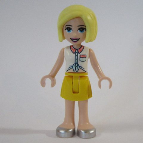 Minifigurka LEGO Roxy - White Shirt, Yellow Skirt