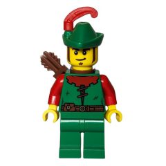 Minifigurka LEGO Forestman, Quiver, Sideburns