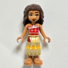 Minifigurka LEGO Moana - Red Top, Dark Tan Skirt