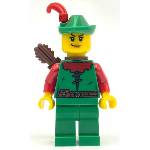 Minifigurka LEGO Forestwoman, Quiver