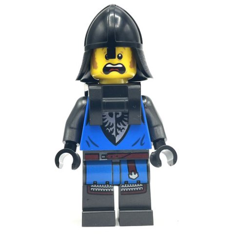 Minifigurka LEGO Knight, Black Falcon, Neck Bracket