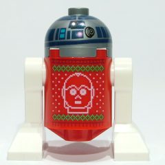 Minifigurka LEGO Astromech Droid, R2-D2, Red Holiday Sweater