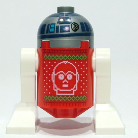 Minifigurka LEGO Astromech Droid, R2-D2, Red Holiday Sweater
