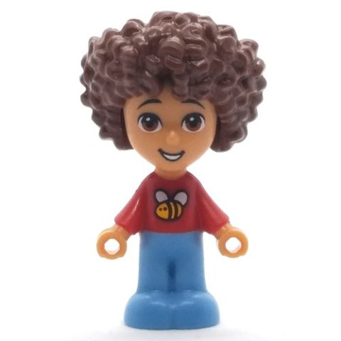 Minifigurka LEGO Santiago - Reddish Brown Hair
