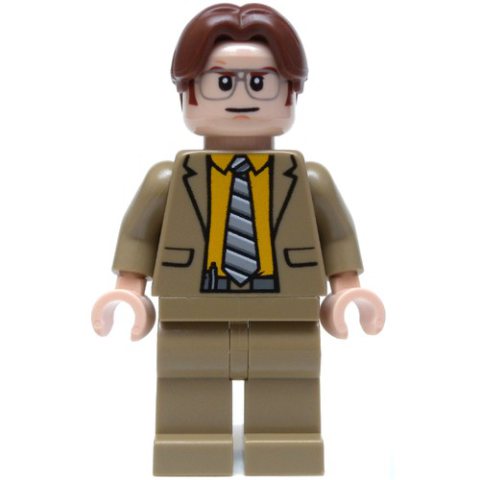 Minifigurka LEGO Dwight Schrute