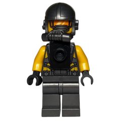 Minifigurka LEGO AIM Agent with Neck Bracket at Front