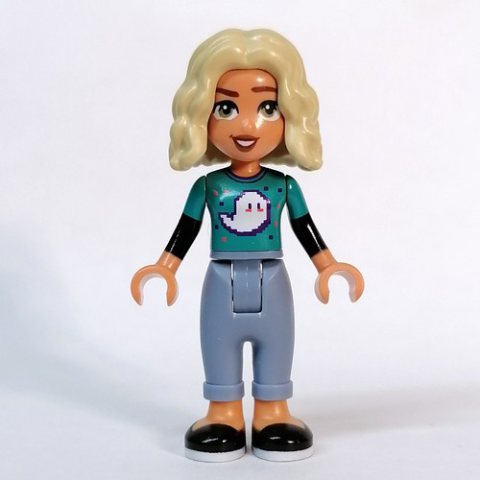 Minifigurka LEGO Nova - Dark Turquoise Top, Sand Blue Pants