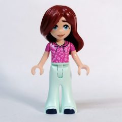 Minifigurka LEGO Paisley - Dark Pink Top, Light Aqua Legs